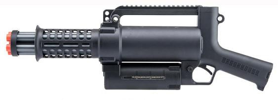 Atlas Custom Works Pro Micro M134 Tactical Vulcan Airsoft AEG Gatling Gun, Black