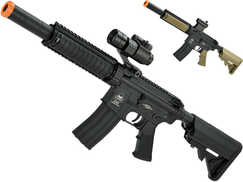 Avengers Full Metal M4 CQB-SD RIS Airsoft AEG w/ Crane Stock