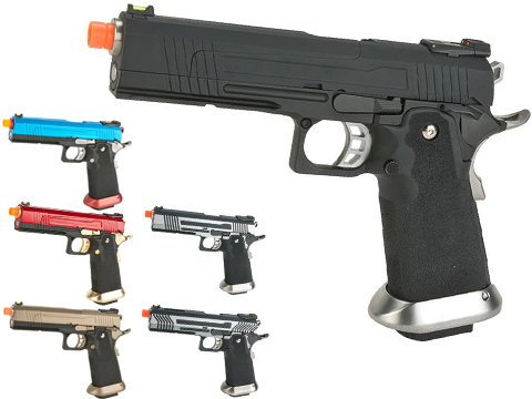 AW Custom Split Frame Hi-Capa Competition Grade Gas Blowback Airsoft Pistol