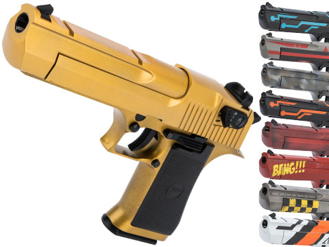 Cybergun x Magnum Research Semi/Full Auto Desert Eagle CO2 Gas Blowback Airsoft Pistol – KWC w/ Black Sheep Arms Custom Cerakote