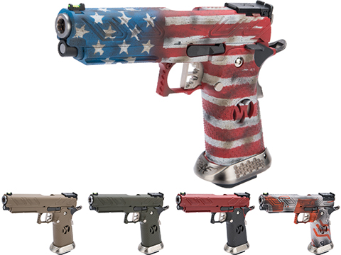 AW Custom HX2302 Hi-Capa Gas Blowback Airsoft Pistol w/ Black Sheep Arms Custom Cerakote