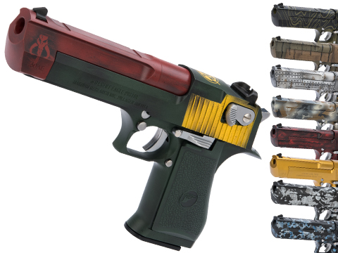 WE-Tech Desert Eagle .50 AE GBB Airsoft Pistol by Cybergun w/ Black Sheep Arms Custom Cerakote