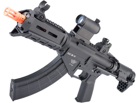 BOLT Airsoft BR47 PDW B.R.S.S. EBB Airsoft AEG Rifle (Color: Black)