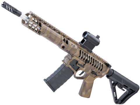 EMG x F1 SBR Airsoft AEG Training Rifle w/ Black Sheep Arms Custom Cerakote (Model: Brush Tiger)