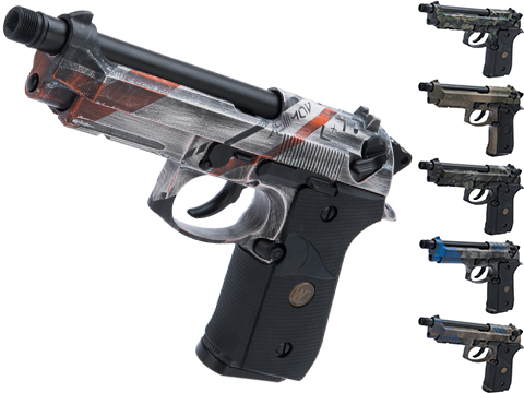 WE-Tech M9A1 GBB Airsoft Training Pistol w/ Black Sheep Arms Custom Cerakote
