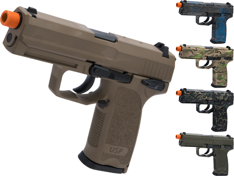 Heckler & Koch / Umarex H&K USP Tactical Full Size CO2 Gas Blowback Pistol w/ Black Sheep Arms Custom Cerakote