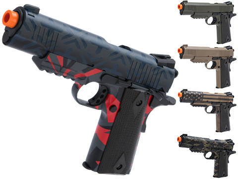 KWC x Colt 1911 Tactical CO2 Airsoft GBB Pistol w/ Black Sheep Arms Custom Cerakote
