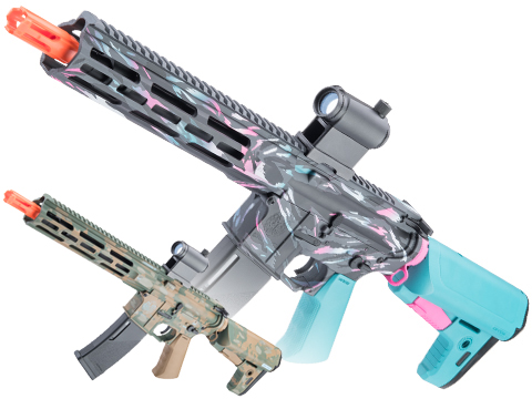 KRYTAC Alpha CRB-M Airsoft AEG Rifle w/ Firearm Grade Custom Cerakote Finish