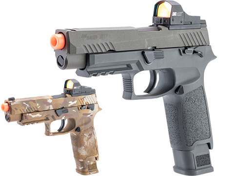 SIG Sauer ProForce P320 M17 MHS Airsoft GBB Pistol w/ Cerakote Finish by Rooftop Arms