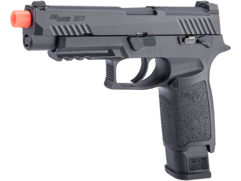 SIG Sauer ProForce P320 M17 MHS Airsoft GBB Pistol w/ ANM Customs Cerakote Finish (Color: Black)