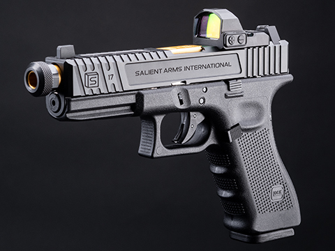 Elite Force x GLOCK 17 Gen.4 w/ EMG SAI Tier 2 Slide w/ RMR Cut (Model: Green Gas)