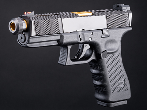 Elite Force x GLOCK 17 Gen.4 w/ EMG SAI Utility Slide (Model: Green Gas)