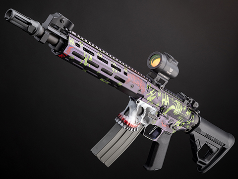 EMG x Sharps Bros “Jack” Advanced M4 Airsoft AEG Rifle – ARES w/ Grit City Custom Cerakote