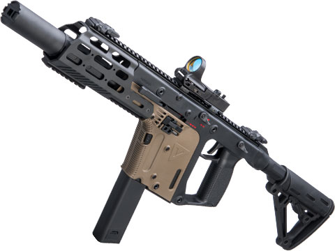 Evike Custom “Ranger” Krytac KRISS Vector Airsoft AEG SMG Rifle (Color: Dual-Tone)