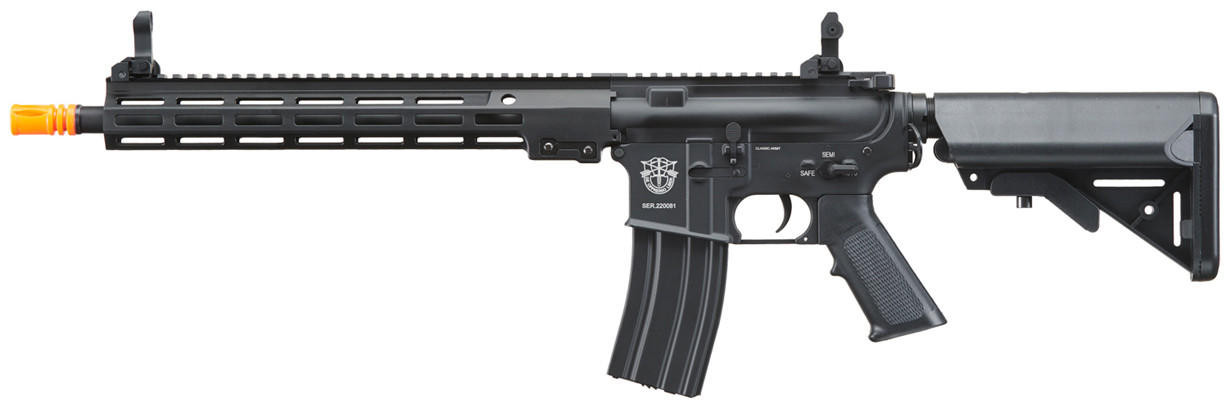 Classic Army 13.5″ MK16 ECS Airsoft AEG Rifle, Black