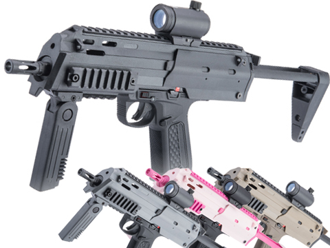 CTM AP7 Completed Gas Blowback SMG w/ Action Army AAP-01 Airsoft Pistol Installed