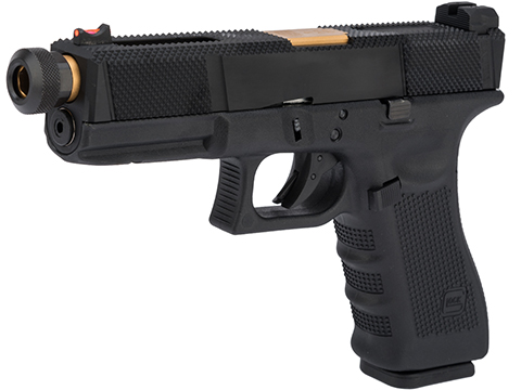 Elite Force x GLOCK 17 Gen.4 w/ EMG Salient Arms International Tier One Utility Slide (Type: Green Gas)