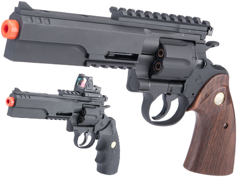 Cybergun x Colt Python “Evil” .357 Magnum Gas Powered Airsoft Revolver