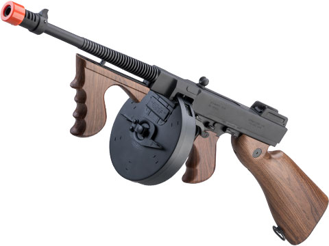 Cybergun x Thompson “Chicago Typewriter” M1928 Pattern Airsoft AEG Rifle w/ MOSFET