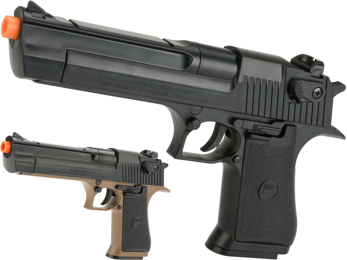 Cybergun x Desert Eagle .50 Action Express Airsoft Full Size Pistol w/ 190rd Hi-Cap Magazine