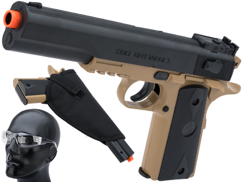 SoftAir x Colt 1911 Spring Pistol Target Practice Kit