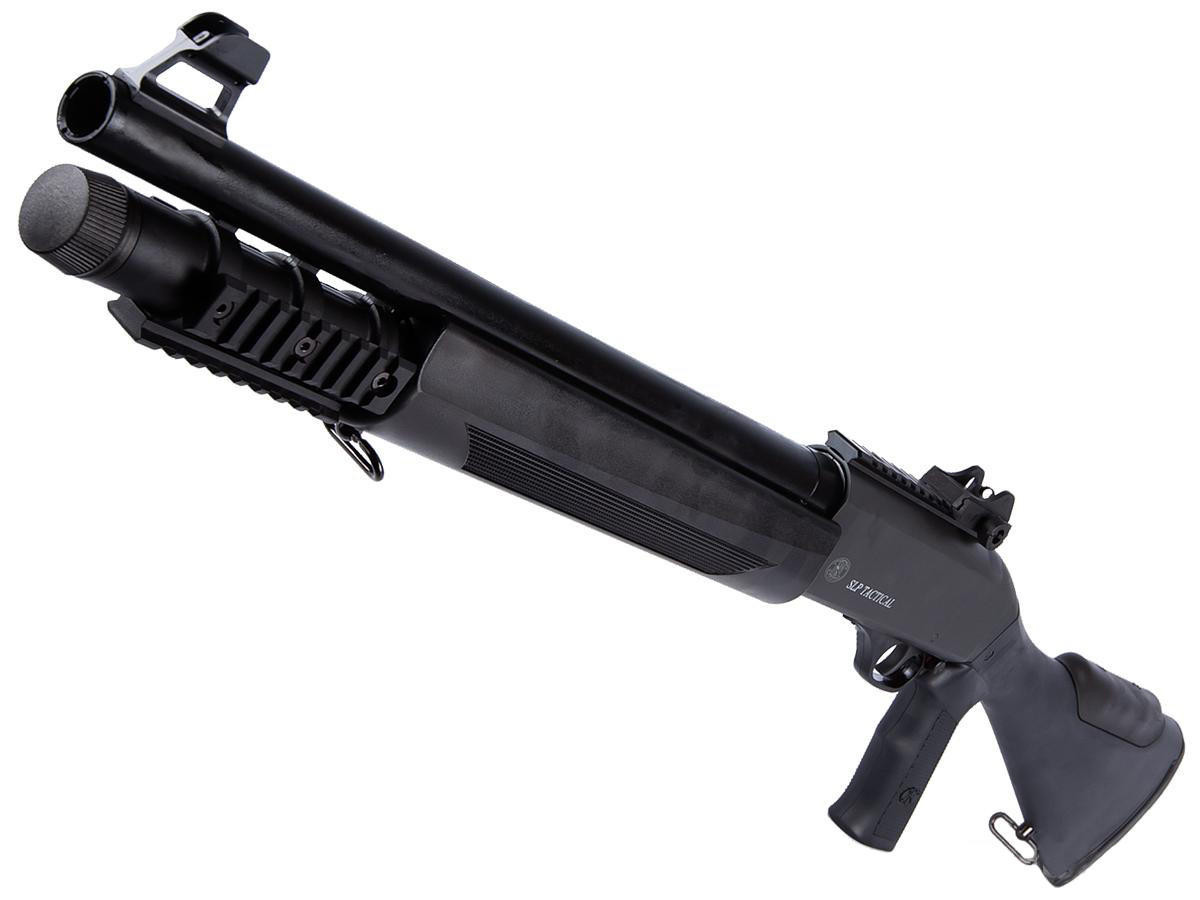 Cybergun FN Herstal Licensed SLP Tactical CO2 Powered 1/3 Shot Semi-Auto Airsoft Shotgun