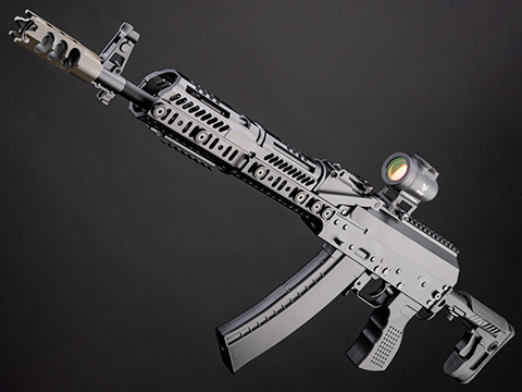 CYMA Platinum Tactical AK-74 Airsoft AEG Rifle w/ Sport Z Style CNC Handguard & Kestrel V3 ETU