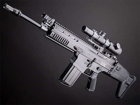 Cybergun x FN SCAR® H MK17 MOD 0 Airsoft AEG w/ Platinum Gearbox & Kestrel V2 ETU – CYMA (Color: Black)
