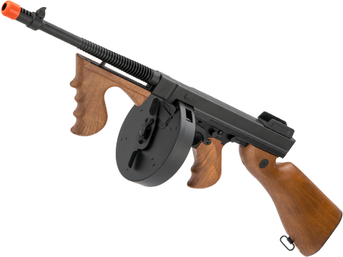CYMA Chicago Typewriter Tommy Gun Full Size Airsoft AEG with Drum Magazine