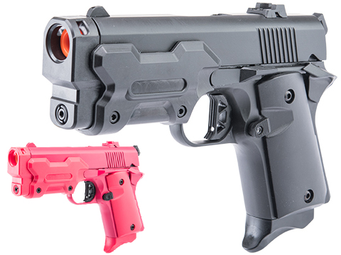 Matrix Double Bell Detonics Compact .45 Gas Blowback Airsoft Pistol w/ Compensator