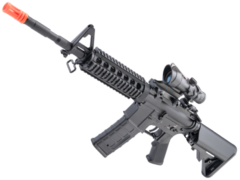 Double Bell Full Metal M4 Airsoft AEG Rifle w/ CNC RIS (Color: Black)