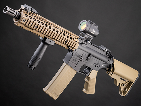 EMG Helios x Daniel Defense MK18 EDGE Series Airsoft AEG Rifle w/ GATE X-ASR MOSFET – Specna Arms