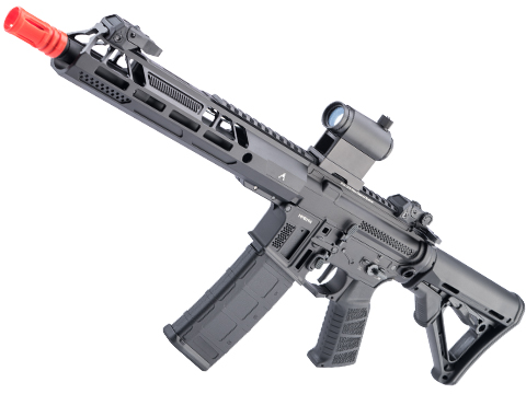 Double Eagle x Aeroknox AX-15 MPR-M4 Airsoft AEG Rifle w/ Falcon Gearbox (Color: Black / 10.5″ RIS)