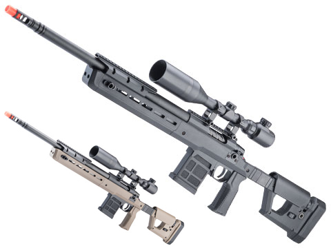 Double Eagle M66 Bolt Action Airsoft Sniper Rifle w/ Folding Stock
