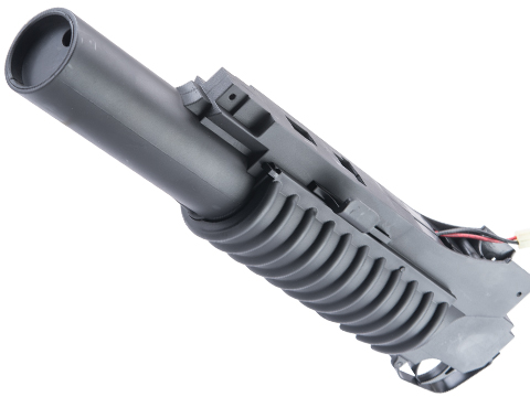 Double Bell Pump Action Type Air Cocking Airsoft M203 Attachment for M4 / M16 Series Airsoft AEG