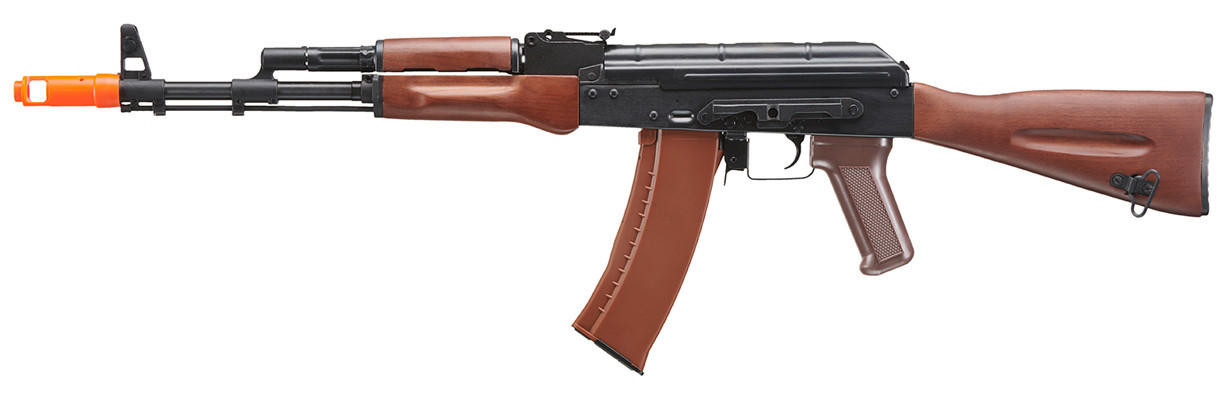E&L Essential AK74N Airsoft AEG Rifle, Black/Wood