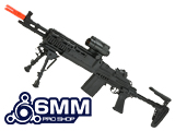 6mmProShop Full Metal “Evil Black Rifle” M14 EBR Enhanced Airsoft AEG Rifle