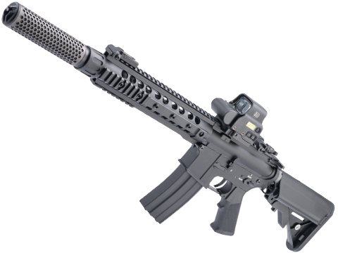 E&C Airsoft M4 Airsoft AEG Rifle (Model: 10″ UX w/ Suppressor / Black)