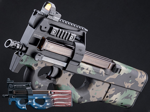 EMG x FN P90® Airsoft AEG Training Rifle – Krytac w/ Custom Cerakote