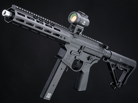 EMG x Noveske GEN 4 NOVESKE9 Pistol Caliber Carbine AEG (Color: Armor Black / 10.5″)