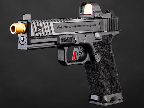 EMG x SAI BLU Airsoft GBB Pistol w/ Tier One CNC Optic-Cut Slide – G&P