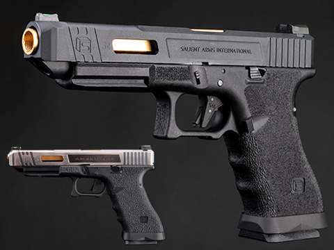 EMG x Salient Arms International Custom Airsoft Training Weapon w/ Tier One Competition Slide Kit