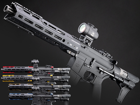 6mmProShop x Strike Industries M4 Airsoft AEG Rifle w/ GRIDLOK® Handguard System – E&C