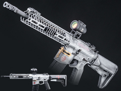 EMG x Spike’s Tactical x Rare Breed “Crusader” M-LOK M4 Airsoft AEG Rifle w/ Custom Cerakote