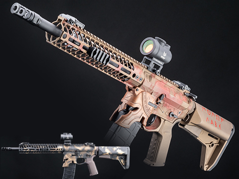 EMG x Spike’s Tactical x Rare Breed “Spartan” M-LOK M4 Airsoft AEG Rifle w/ Custom Cerakote