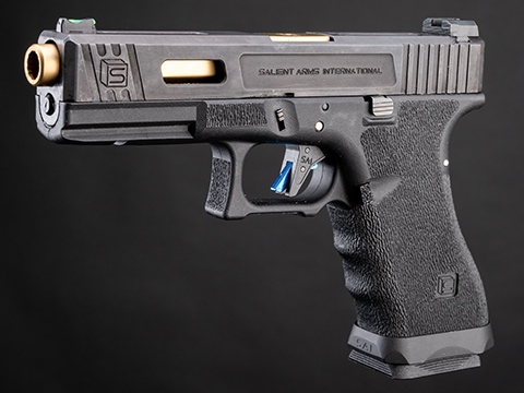 EMG x Salient Arms International Custom Built SAI Tier One Custom Gas Blowback Airsoft Training Weapon w/ T1 Competition Steel Slide Kit