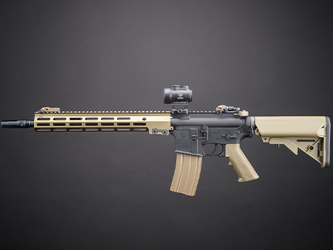 Cybergun x Colt MK16 Airsoft AEG Rifle w/ E-Shooter Kestrel ETU – E&C