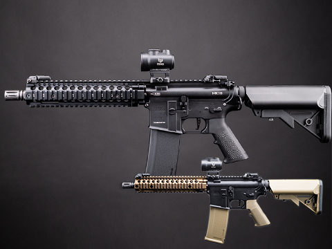 EMG x Daniel Defense MK18 SA-P19 PRIME Airsoft AEG Rifle w/ GATE ASTER II ETU – Specna Arms