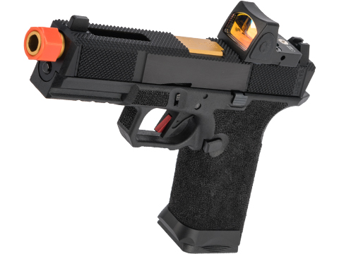 EMG x Salient Arms International BLU Gas Blowback Airsoft Pistol w/ EMG Tier One Utility Slide & Red Dot