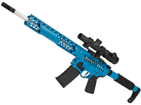 EMG x F1 BDR-15 3G AR15 Airsoft AEG Training Rifle (Model: Blue / Tron / 350 FPS / eSE)